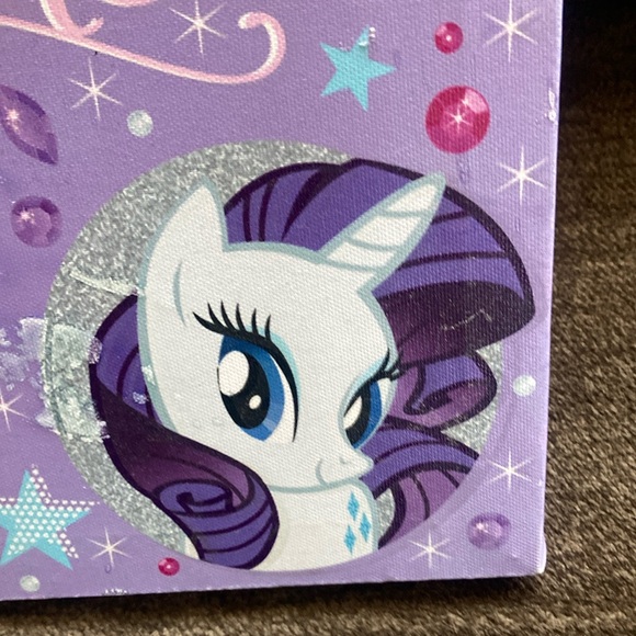 Magic Brand Purple and Yellow Canvas Art - Picture 3 of 5